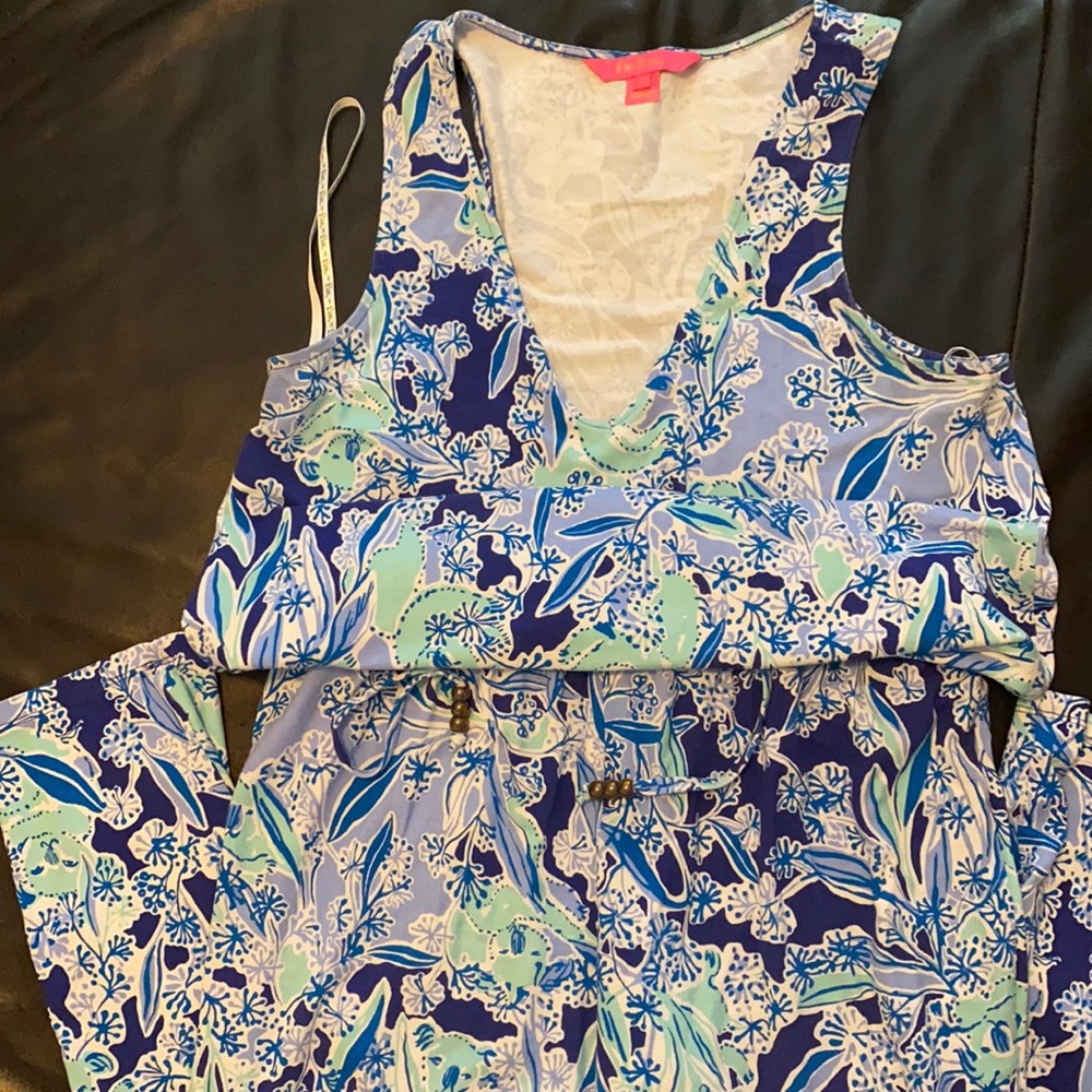 Lilly Pulitzer pants romper